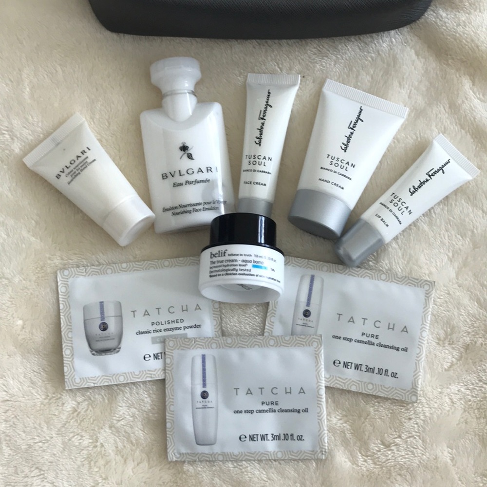 Bvlgari, Salvatore Ferragamo, TATCHA, Belif
